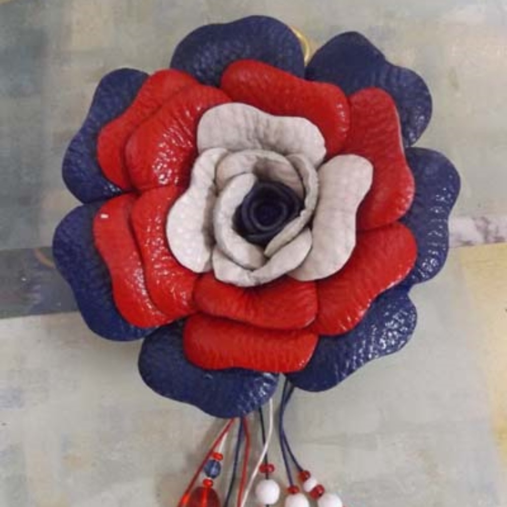 Handmade Leather Handbag Charm